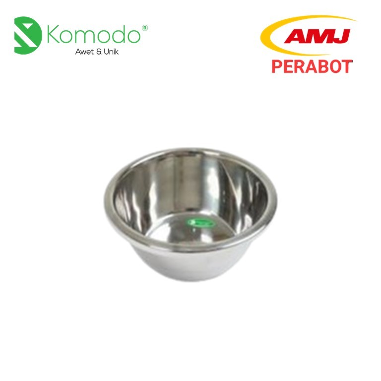 KOMODO Baskom Stainless Baskom Tebal Baskom Elegant 30 Cm