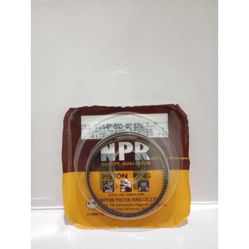 PISTON RING / RING SEHER NPP MIO J ORIGINAL 100% NPP NPR