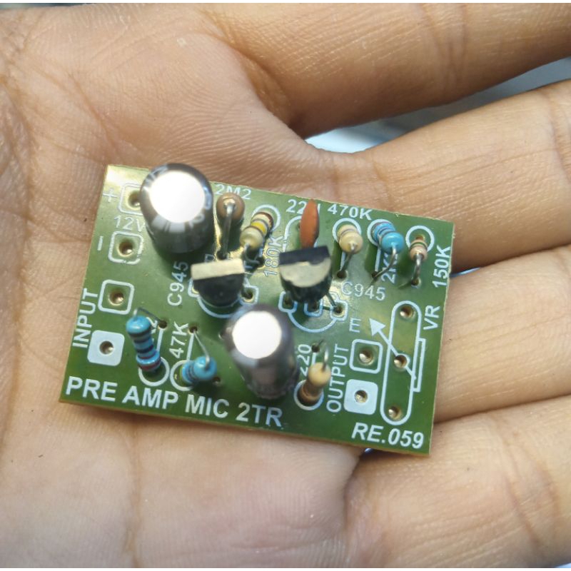 kit pre Amp Mic 2 TR