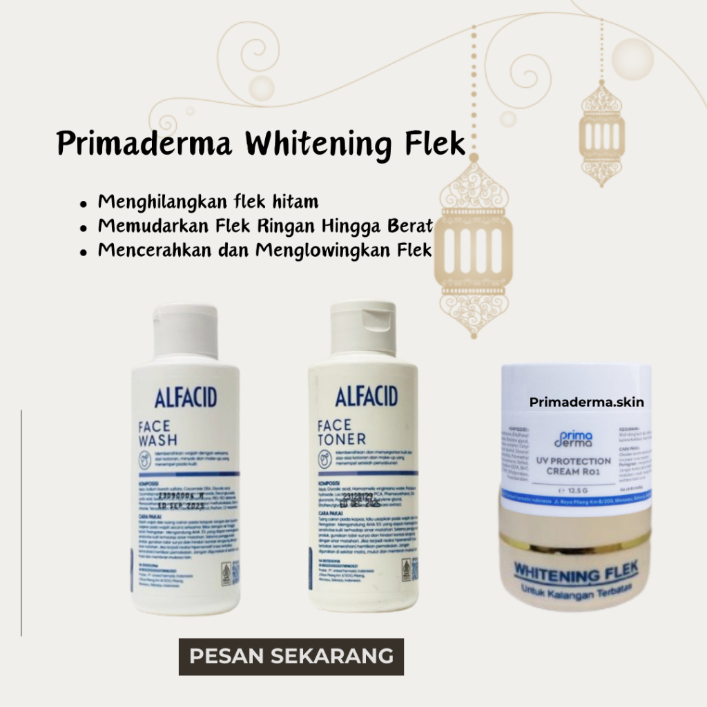 PRIMADERMA - Paket Whitening Flek