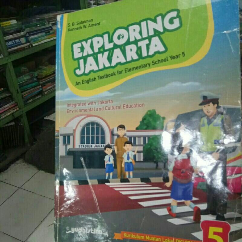 BUKU BEKAS EXPLORING JAKARTA KLS 5.