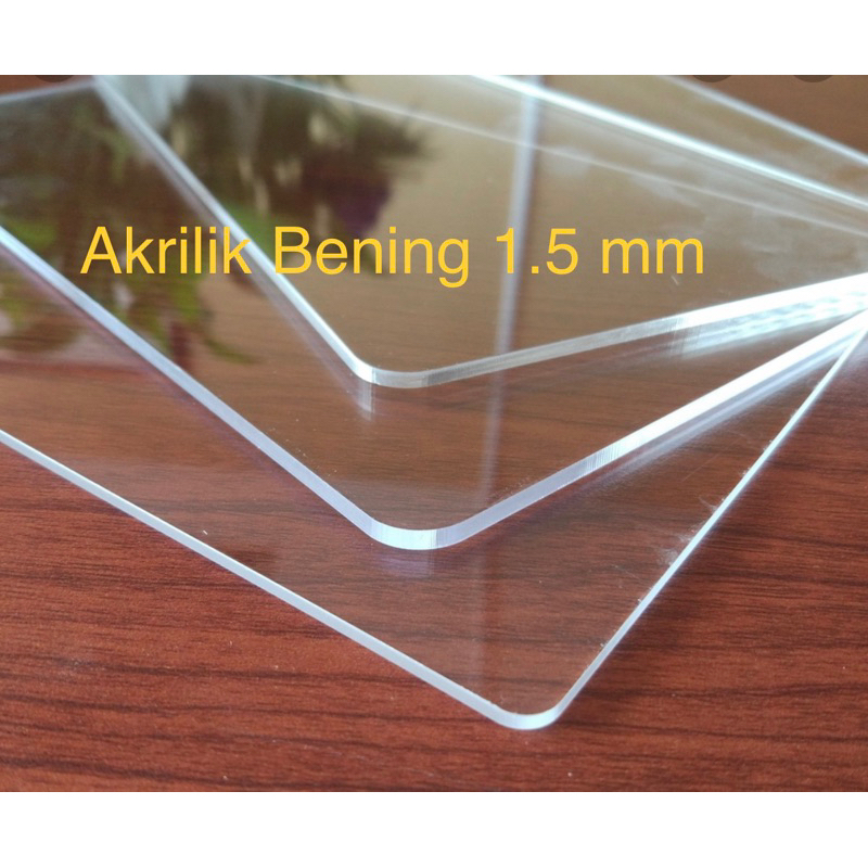 

Akrilik Potongan Bening 1.5 mm Rp 19/cm