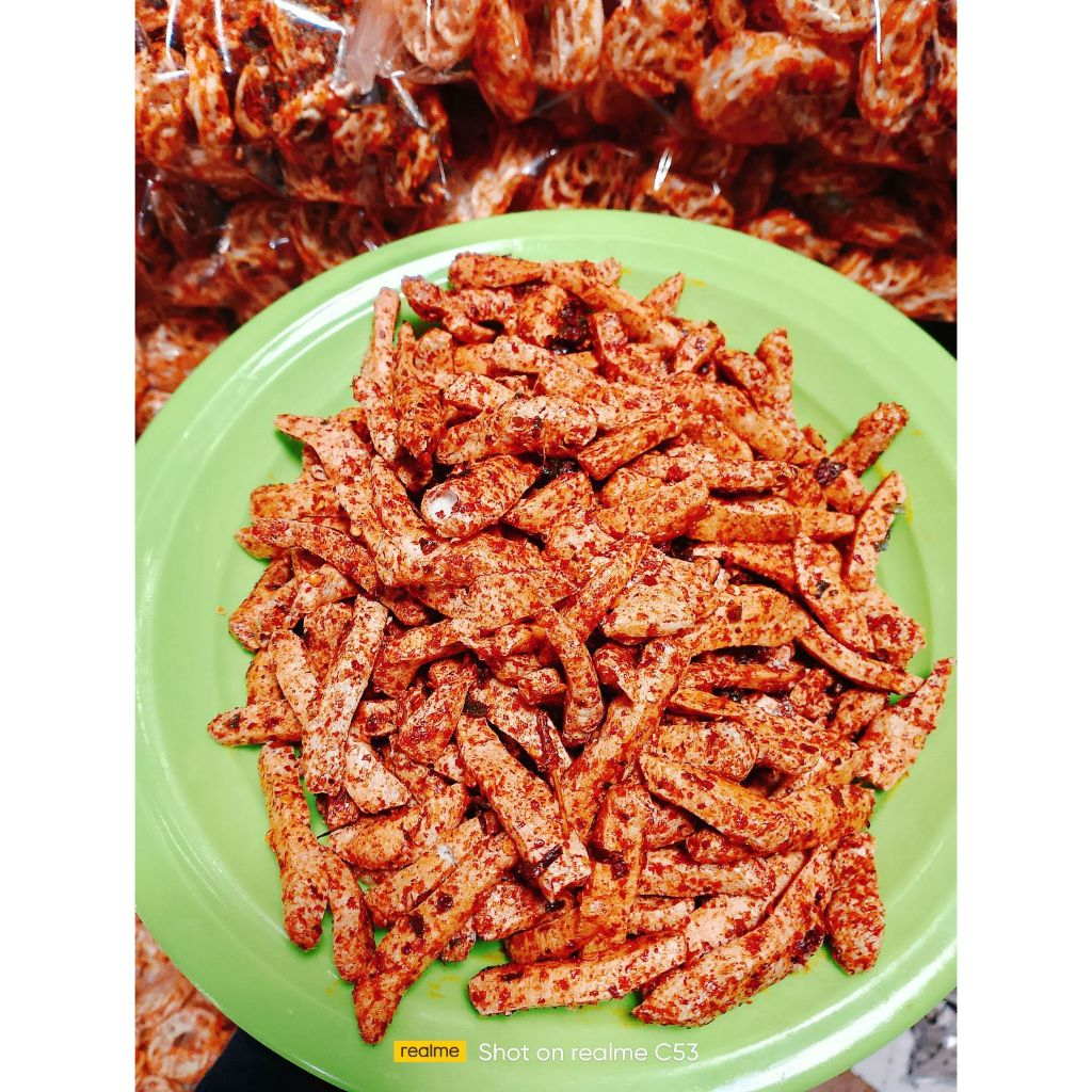 

Forcysn Basreng Pedas Daun Jeruk 500Gram