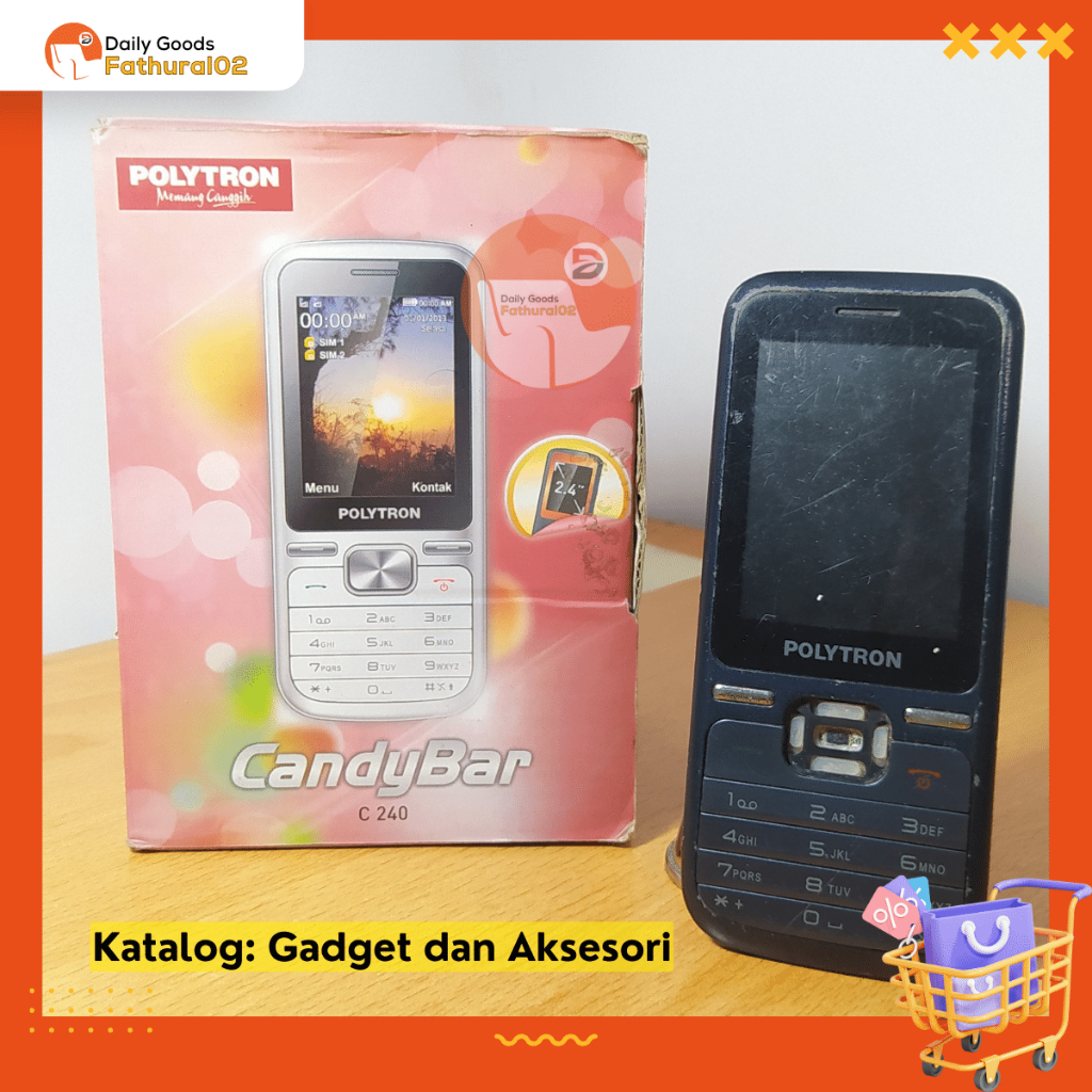 (MINUS) HP Polytron Candybar C240 Blue