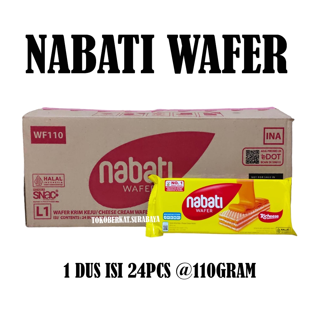 

NABATI WAFER DUS ISI 24 @110GRAM