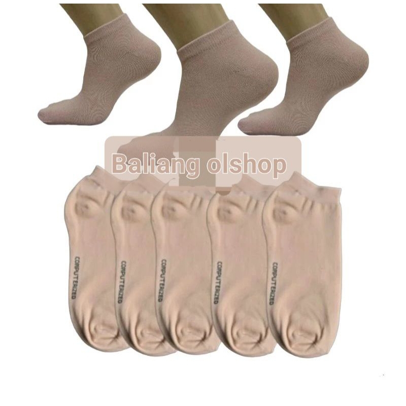 KAOS KAKI PENDEK WARNA KULIT/ KAOS KAKI WANITA SEMATA KAKI CREAM