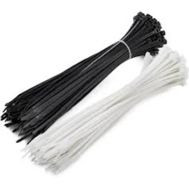 Kabel Tie 7,6 x 50cm Cable Ties Nylon 7.6 x 500 mm Hitam Putih