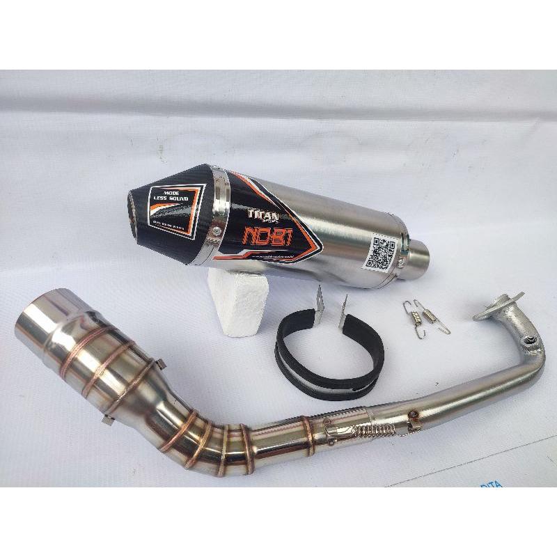 Knalpot Racing Nob1 Rob1 Aerox PCX Nmax Vario Beat Scoopy mio J m3 Soul Lexi XRide Adv Xmax