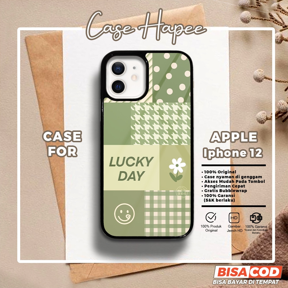 Case Iphone 12 Casing Iphone 12 [CHSB] Casehapee Case Glossy Case Aesthetic Custom Case Premium Soft