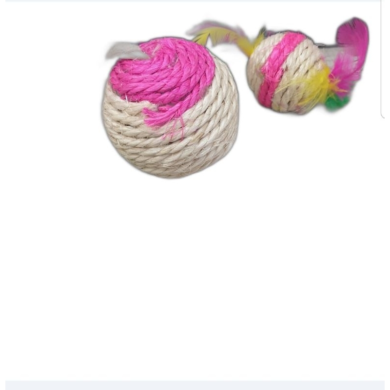 Mainan Kucing Bola Bulu -Bola Bulu Kucing