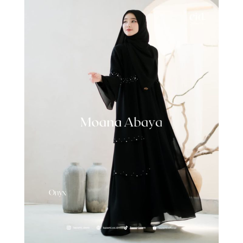 po relaunch moana abaya ori by kazami abaya eid series syari