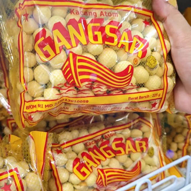 

Kacang Atom Shanghai Gangsar 225gr & 140gr