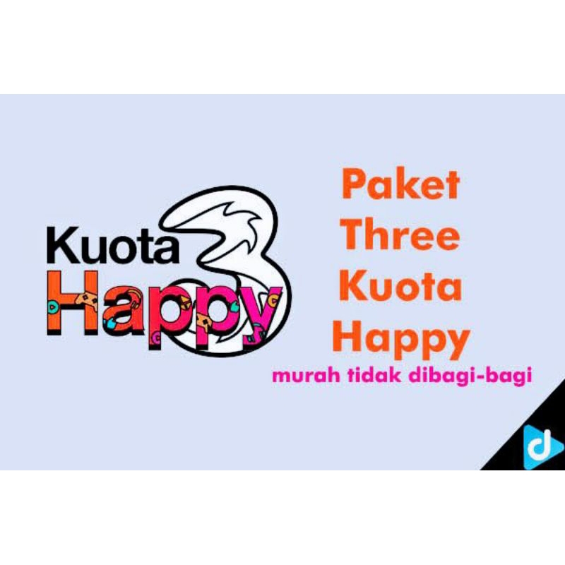 KUOTA 3 HAPPY Murah