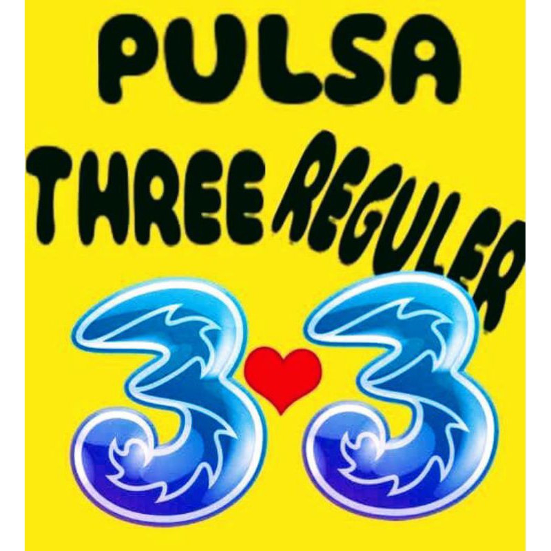 PULSA Reguler 3 1000-10000