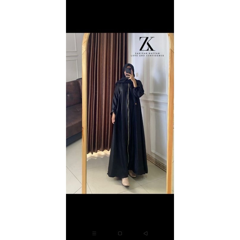 dress zakiyah kaftan adella