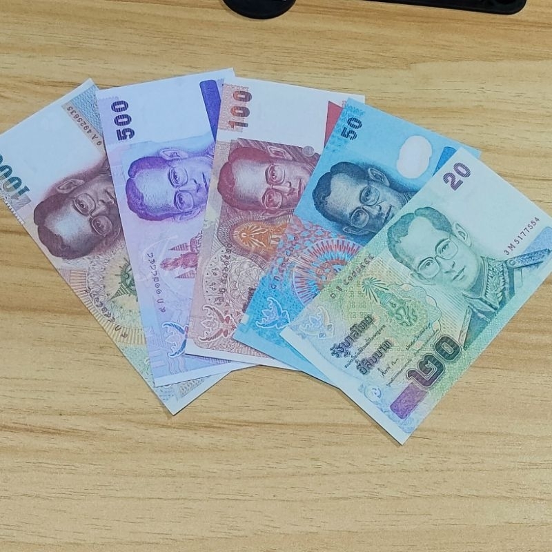 Replika Uang Thailand Baht untuk Mahar / Uang Mainan / Baht Thailand / Thailand Baht / THB / Bath Th