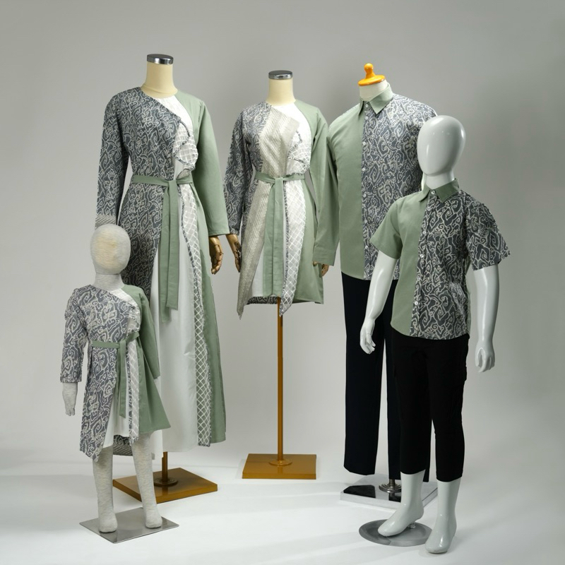 Sovinska set couple/Baju couple dewasa & anak/Sarimbit keluarga