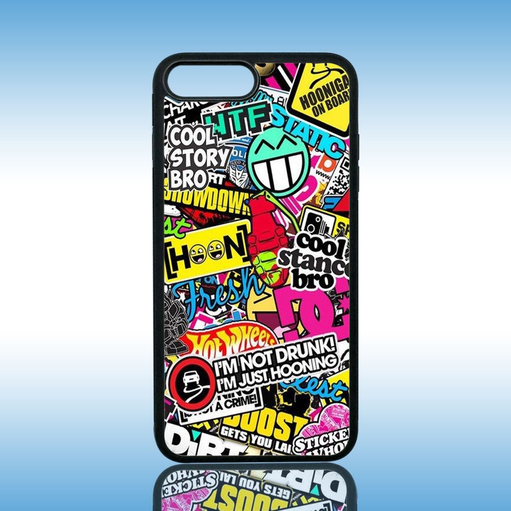 Case IPhone 7 Plus - Casing Hp IPhone 7 Plus ( GRAFF ) Silikon Hp IPhone 7 Plus - Softcase Glass Kac