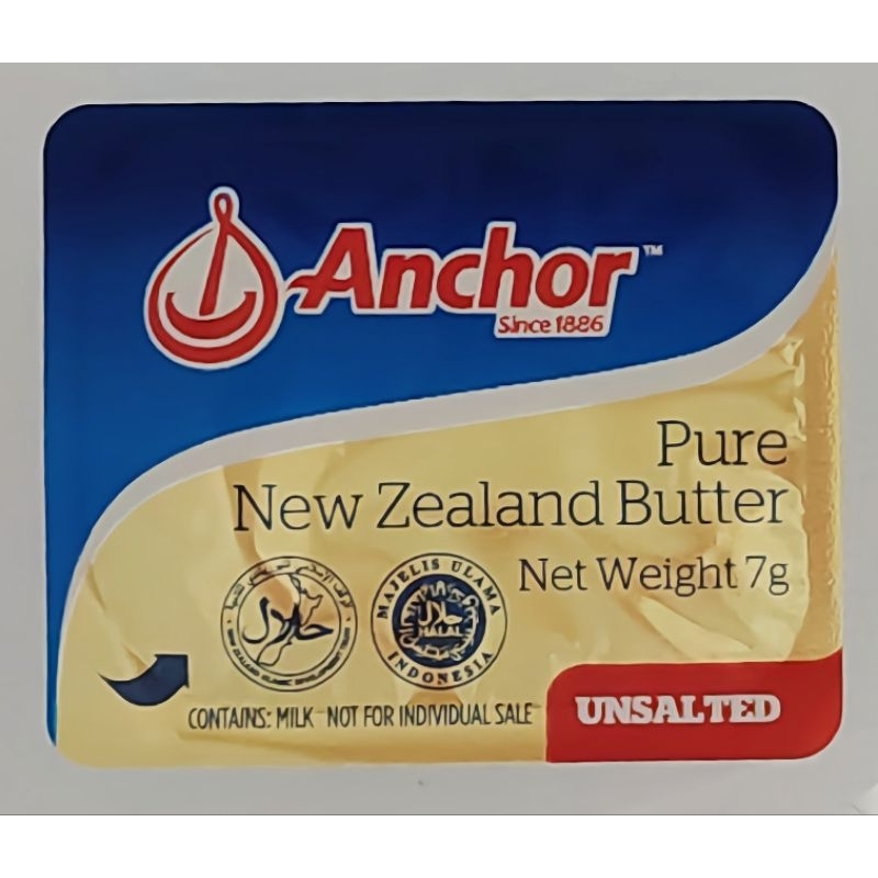 

butter minidish anchor unsalted 7g