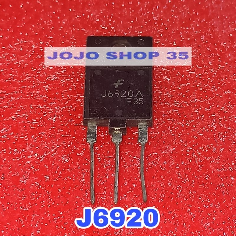 Transistor J6920 J 6920 j6920 j 6920 J6920A J 6920A j6920A transistor regulator kualitas bagus