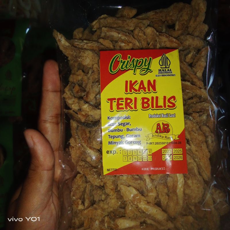 

Crispy Ikan Teri Bilis