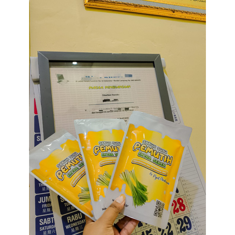 5 pcs sabun sereh by pipit andreyani