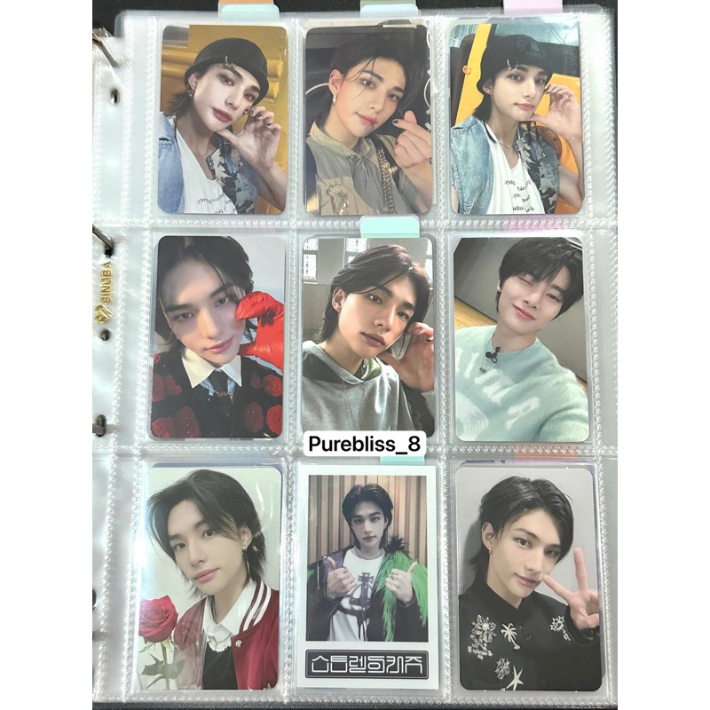 STRAY KIDS SKZ ROCKSTAR 5 STAR SOCIAL PATH DOME TOUR NAGOYA JAPAN POB PC PHOTOCARDS HYUNJIN JEONGIN
