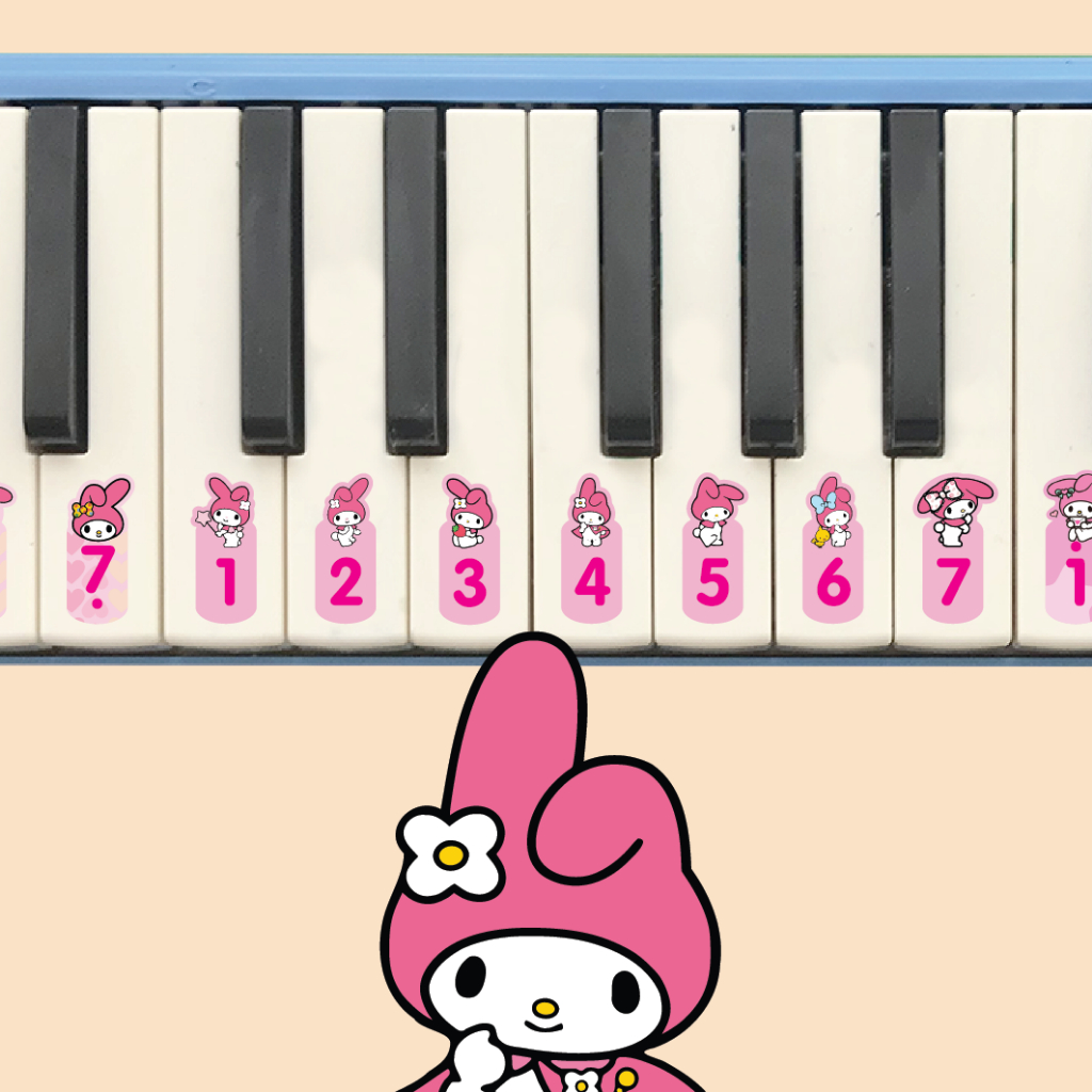 

Sticker Not Pianika Melody
