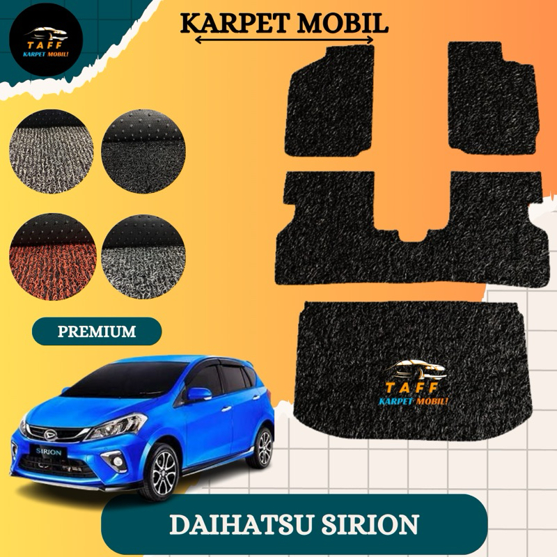 KARPET MOBIL SIRION 2011-2018 / KARPET MOBIL MIE SIRION 2011-2018