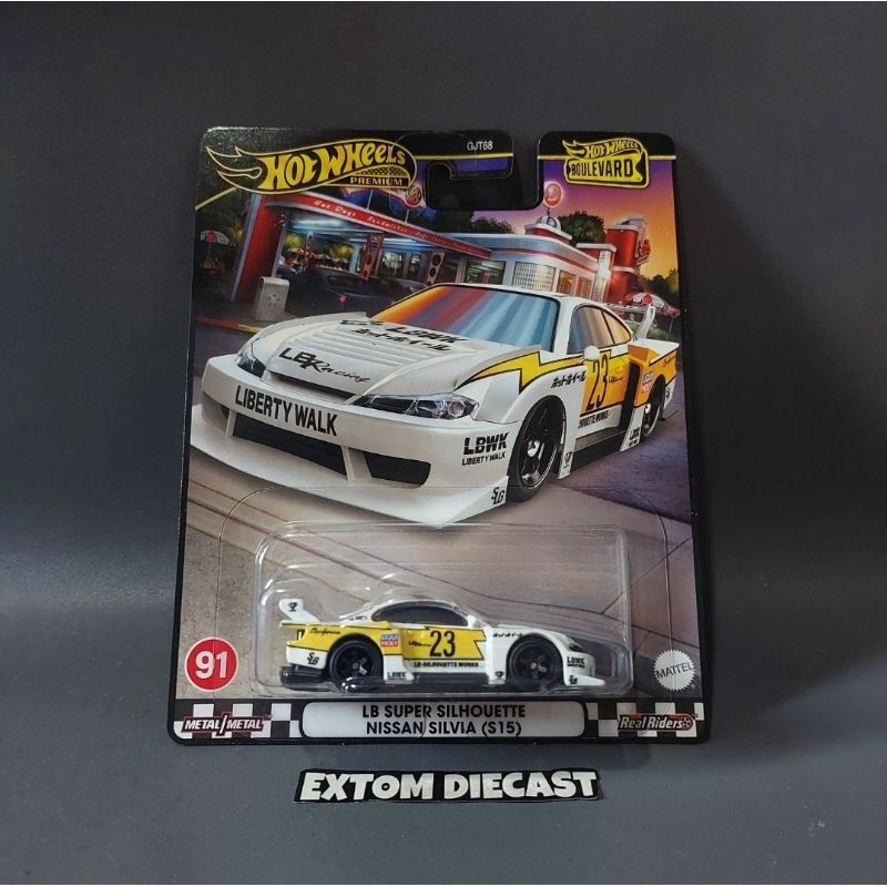 HOTWHEELS NISSAN SILVIA S15 LBWK BOULEVARD