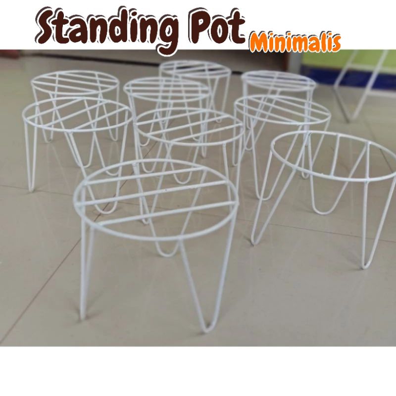 Standing pot Rak tanaman Dudukan pot Tanaman hias