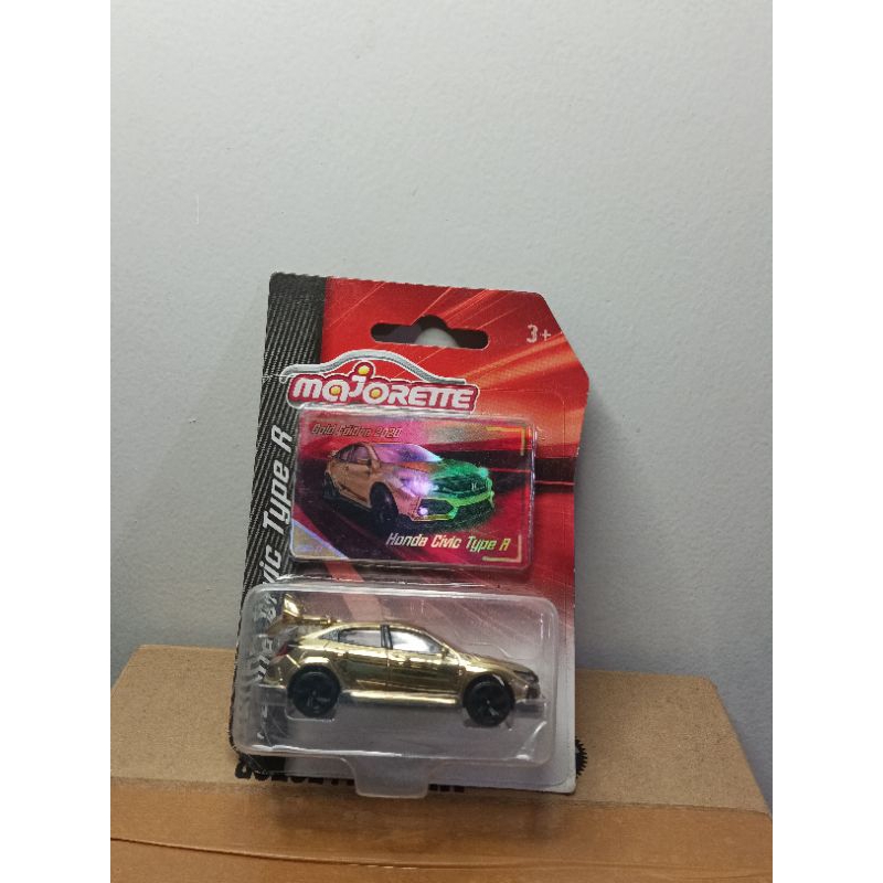 majorette honda civic type r gold