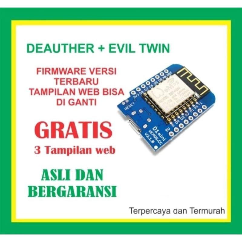 Mini OLED wifi attrachtor esp