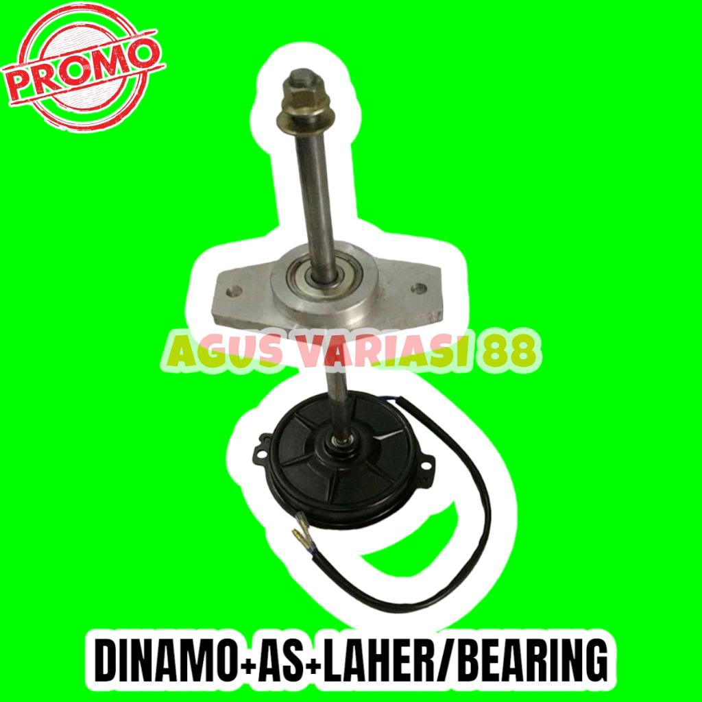 DINAMO POKKA + AS + LAHER/BEARING MESIN ARUMANIS KECIL