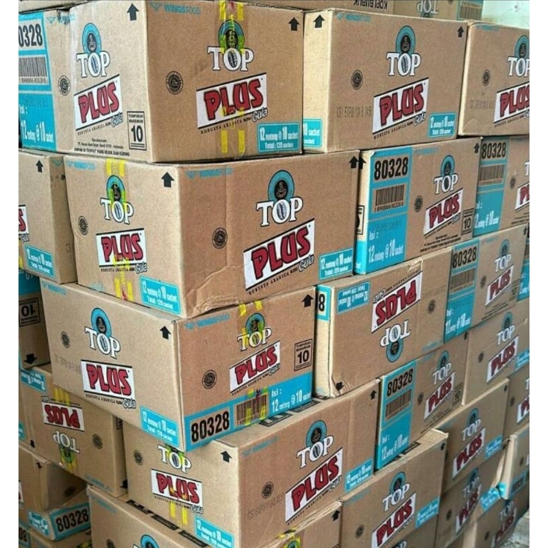 

Kopi Top plus 1 dus isi 12 renteng