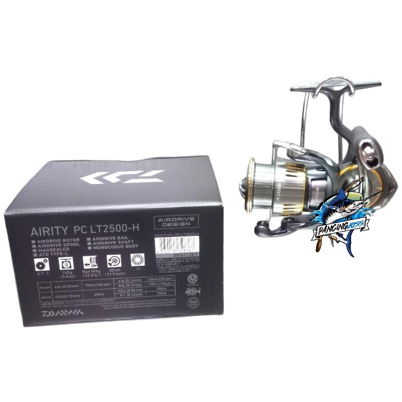 REEL DAIWA AIRITY PC LT 2500H NEW 2023 JAPAN GARANSI RESMI | REEL SPINNING | REEL PANCING | REEL DAI