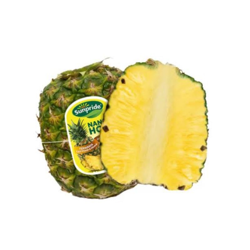 

Buah Nanas Sunpride Honi 1 pcs (1,8kg-2.3kg) / Buah Nenas / Buah Ganas