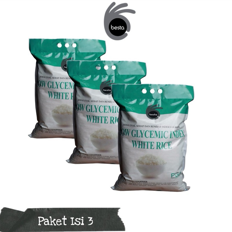 

Beras Putih Sehat Low Calories 5Kg - Paket 5