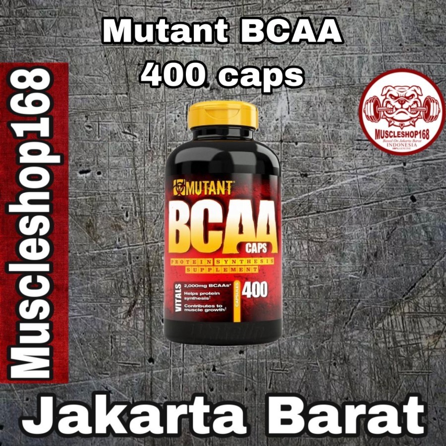 Mutant BCAA 400 Caps Kapsul BPOM