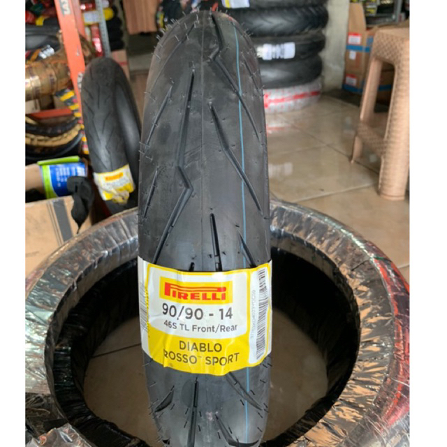 ban pirelli diablo rosso sport 90/90-14 tubeless