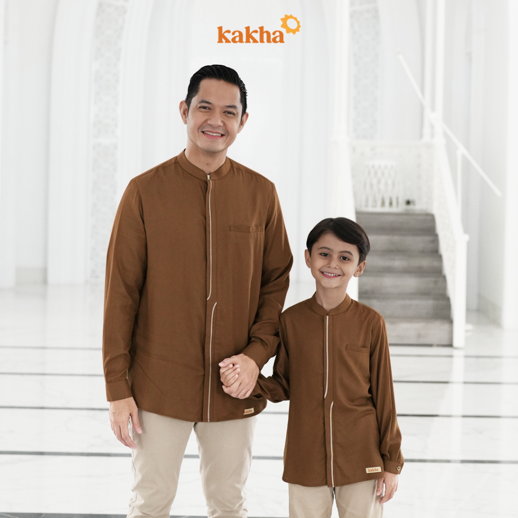 Kakha x Alyssa Soebandono - Sarimbit Keluarga Kapuas (A) / Baju couple keluarga / Sarimbit Keluarga / Baju muslim couple-4