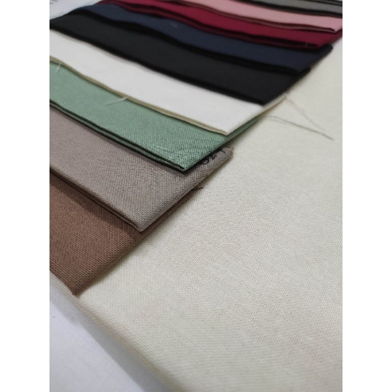 Kain Katun LINEN RAMI Premium Koko Kemeja