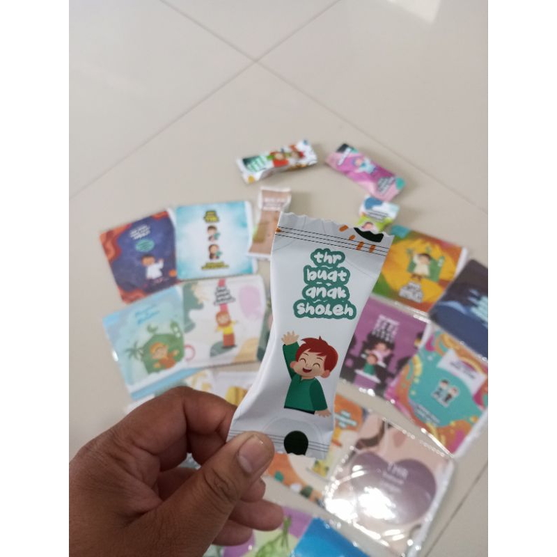 

Isi 10 Amplop Lebaran Permen Unik