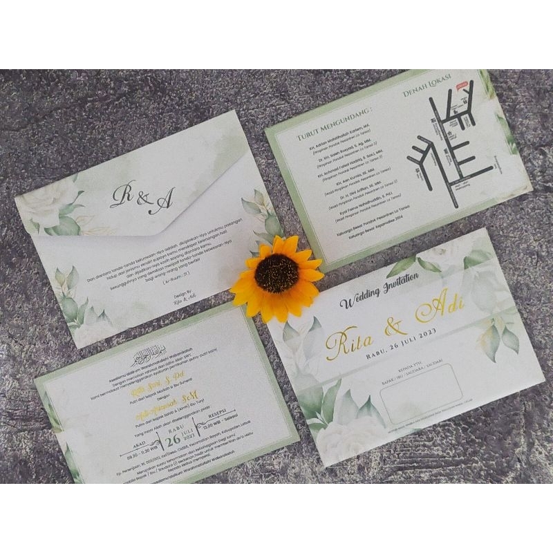 Undangan Pernikahan Simple Elegan