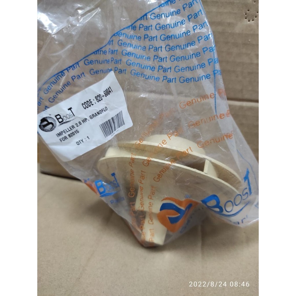 Impeller Pompa 1Hp Grandflo Merk Boost | Impeller Pompa Kolam Renang