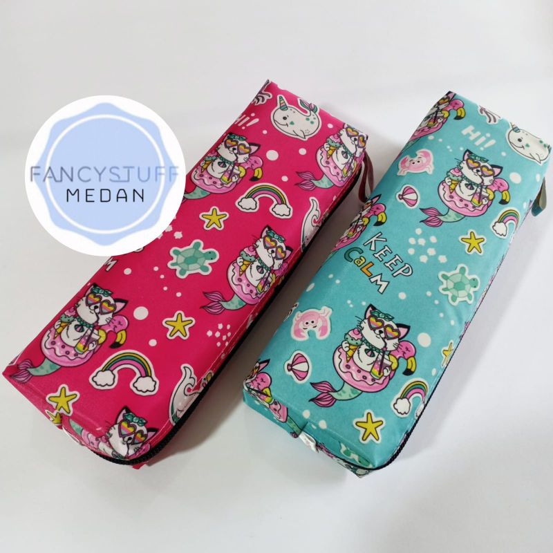 

Fancystuff - dompet pensil kanvas corak karakter