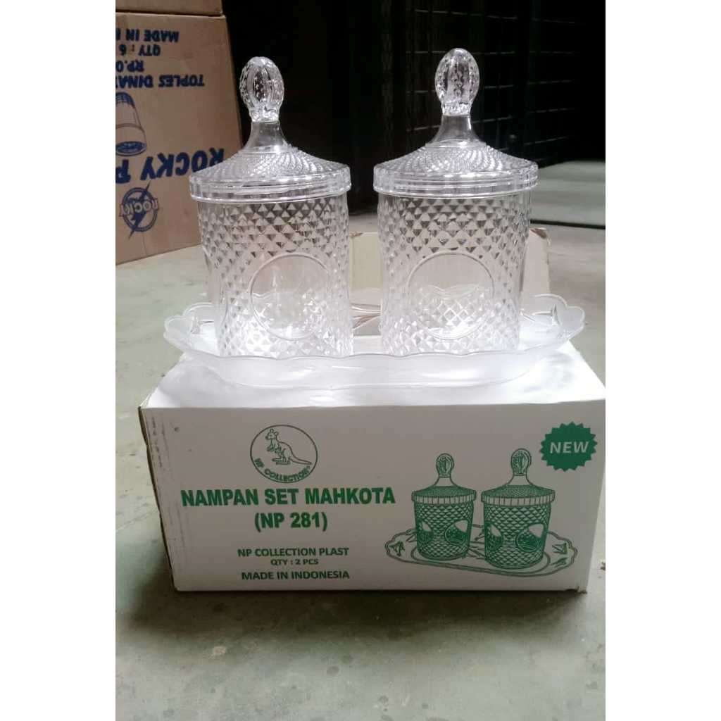 Np collection Toples mahkota set nampan