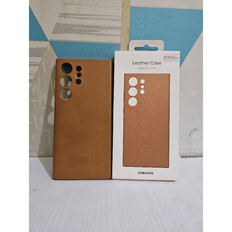Leather Case Casing Samsung S23 Ultra Original Asli NOT s22 s21 s20 plus fe z fold uag flip 2 3 4 5 