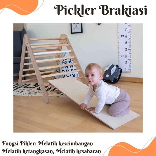 PIKLER BRAKIASI PANJATAN DAN PROSOTAN MAINAN ANAK ANAK / PIKLER TRIANGLE DAN PROSOTAN