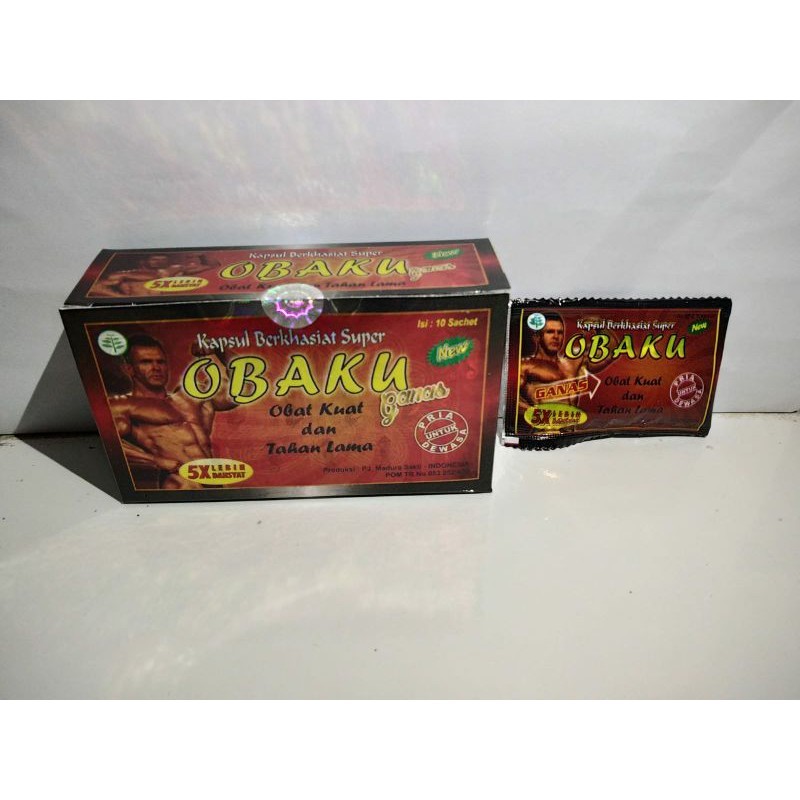 OBAKU - New Obaku ganas kapsul asli 100% original - obat kuat